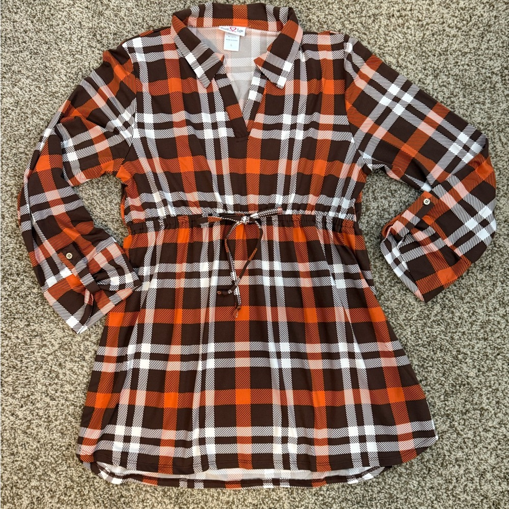 Times Two Fall Maternity Shirt Bundle- Size L - Picture 3 of 15